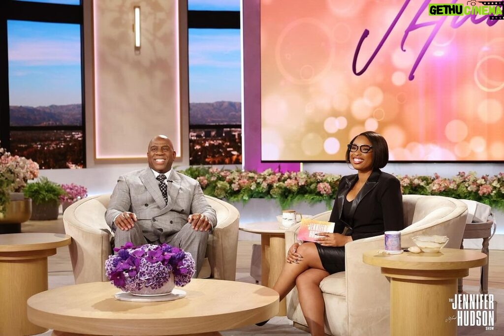 Magic Johnson Instagram - I had such a great time on the Jennifer Hudson Show! I was one of Jennifer’s first guests on her show in 2022, and I am so proud of her and the success of her show being renewed for a third season.
