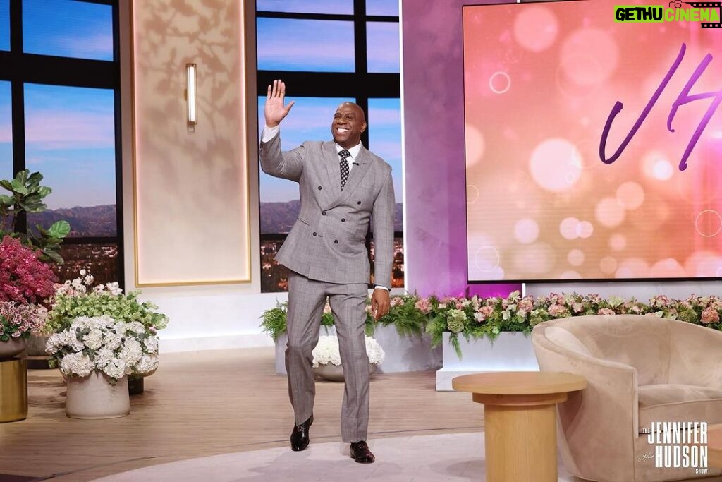 Magic Johnson Instagram - I had such a great time on the Jennifer Hudson Show! I was one of Jennifer’s first guests on her show in 2022, and I am so proud of her and the success of her show being renewed for a third season.