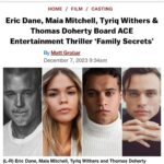 Maia Mitchell Instagram - In good company 🤫 #FamilySecrets