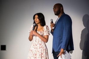 Maitreyi Ramakrishnan Instagram - In Brazil right now but wanted to still post a few pics from this awesome Canadian NHIE screening!! It was such a joy to be able to be home and meet fans but also to be able to look out into the audience and see my friends. I love my friends to death. I wouldn’t be me without them❤️