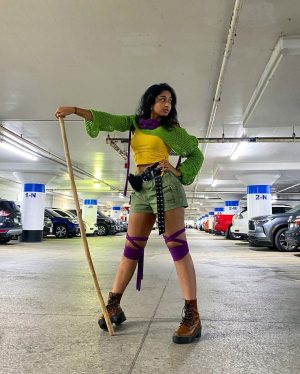 Maitreyi Ramakrishnan Instagram - 🥷💜🐢