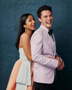 Maitreyi Ramakrishnan Instagram - we love tradition @darrenbarnet 💛