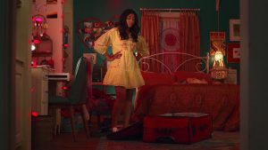 Maitreyi Ramakrishnan Instagram - Buckle up nerds because here are some season 4 photos of @neverhaveiever without any context and no, I will not elaborate on them. You’ll just have to watch JUNE 8th @netflix 🥹❤️