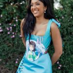 Maitreyi Ramakrishnan Instagram - can I have some commotion for the dress (from @atasan_studio)💙🐉✨ 📸: @bonnienichoalds