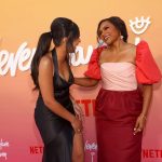 Maitreyi Ramakrishnan Instagram - I am so grateful for these people. I have been on this wild Cinderella journey and the season three premiere was the long awaited ball (thanks COVID). I got multiple princes and princesses and ofc fairy godmothers (love you @mindykaling @loulielang) in this amazing castle that @netflix and @nbcuniversal has made. I am so thankful for the friendships that I know I will have for the rest of my life. Let’s grow old together, ok?❤️