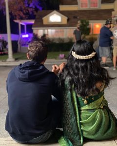 Maitreyi Ramakrishnan Instagram - Ben and Devi are cool but they have nothing on Texas and Dave🫡🥳❤️