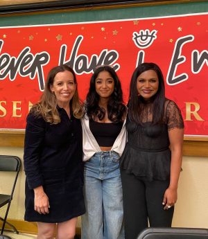 Maitreyi Ramakrishnan Instagram - Well. It’s out❤️

All four seasons of Never Have I Ever are now streaming on Netflix. As my first post (of a lot of BTS posts to come), I wanted it to be about my family. Most of whom isn’t photographed because really, my family and I barely take any photos together. To me, my family includes both @mindykaling and @louielang since they are truly my family. Like I have always said, they are my fairy godmothers who have turned me into a princess. My family believes in me when I don’t and see potential in me when I see nothing but insecurities. My family has brought out the best in me with unconditional support and love that truly I am so blessed and grateful for. In the show, Devi has ultimately gone on a rollercoaster ride of self love that I think ends in a sincere place of gratitude. I can proudly say that over the past four years I have also done the same. So thank you to my family by blood and by choice. Shoutout to the crew members who truly raised me to be the actor that I am now and hope to continue to be at my core throughout my career. Of course all the hugs and kisses to the amazing writers who wrote this utterly beautiful story that helped me learn so much about myself as a young woman.m #WGASTRONG . Sincerely, thank you. 

To the lovely fans, thank you for all your support no matter what it is you decide to take away from the show. Big or small, I love it all. You all make it truly so fun to make memes for, tweet nonsense too, and of course constantly prank (I am a little sorry for when I prank you too much). Thanks for watching Devi grow up, and for watching me grow up. This may be the end of Devi, but it isn’t the end of any of our stories. We are only just beginning. It’s time to kick back and enjoy the show because it’s going to be a wild ride. I love you all so much❤️