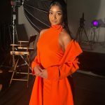 Maitreyi Ramakrishnan Instagram - 🧡 tb to my outfit for @soulofanation and the amazing special “The New Face of Hollywood” which you can watch on @hulu🧡 Check it out to see myself and a bunch of amazingly talented actors talk about representation and more!