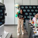 Maitreyi Ramakrishnan Instagram - #ad It’s dangerous to go alone - so I teamed up with #NintendoCanada to help launch The Legend of Zelda: Tears of the Kingdom! If you would have told my childhood self that I would go from watching my brother play The Legend of Zelda: Phantom Hourglass to getting to work with Nintendo to talk about how much this franchise means to me…? From celebrating the midnight launch at GameStop with hundreds of other excited fans to getting to introduce the game to a roomful of influencers, this has truly been a dream come true! And the game is EPIC! Getting to discover Link’s new abilities and find my own way through the game has been awesome - we love a game where the only limit is your imagination and you fail along the way to find your way. Trust me, you won’t want to miss this one. The Legend of #Zelda: #TearsOfTheKingdom on #NintendoSwitch