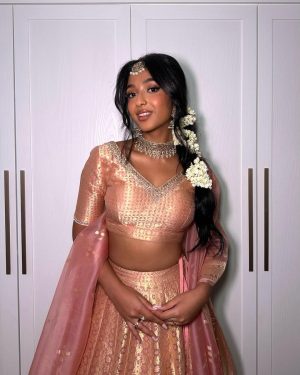 Maitreyi Ramakrishnan Instagram - I feel quite beautiful✨💖🌸