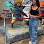 Maitreyi Ramakrishnan Instagram - always gotta go to the Nintendo store when in NYC (swipe to see my new tattoo🧚🏽✨) NintendoNYC
