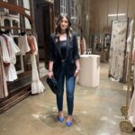 Malak Ahmed Zaher Instagram - Had a very nice time at the Show of @temraza X @maison69store 💙 💇🏻‍♀️ @alfredandmina