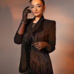 Malak Ahmed Zaher Instagram - Out of my comfort zone, cause it's where magic happens✨🖤 Designer @aboudjammal Hair @assaadhairdesign Makeup @yarabazounmakeup Photography @sylvesterrahmeh Producer/stylist @omziag Manager @simplyfoffagirl Beirut, Lebanon