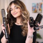 Malak Ahmed Zaher Instagram - Trying new techniques with the airwrapper💖 What do you think? Use my promo code MALAKRB5for an EXTRA 5% OFF and join me and RUSHBRUSH®️ in supporting Palestine! A part of every purchase from RUSHBRUSH®️ will go to the Egyptian Red Crescent to deliver aid to children and families in Palestine. #RUSHBRUSH #GetTheLush #BlackFriday #doubledourday اي منتج هاتشتروه هايروح نسبه منه للهلال الاحمر المصري عشان نساعد اخواتنا في فلسطين 🇵🇸❤️