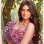 Malak Ahmed Zaher Instagram - If you've ever wondered how i'd look in another world 🦋💜