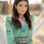 Malak Ahmed Zaher Instagram - Blooming ☀️✨ Crew Photography: @antikkahossam Stylist: @mayajules Outfit: @atelier_delile Makeup by : @hodazaher my life saver🥰 Hair by: @alfredandmina Jewelry: @asseeljewellery Location: @mountainview_egypt