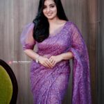 Malavika Menon Instagram - 💕💜 embracing the little lavender moments 💜💕 Mua @sreegeshvasan_makeupartist Clicks @amalputhuppadyoffical