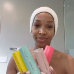 Malika Instagram - Take a journey with me through my @TrinnyLondon skin care routine using my favorite products. A few take away notes for your skin care success; Be your Best cleanser, TipToe exfoliate, Plump up serum and Bounce Back moisturizer. You can take these four anywhere you go… Get ready to glow! #TrinnyLondon #ad