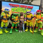 Malika Instagram - I think Ace had too much fun at @paramountpics TEENAGE MUTANT NINJA TURTLES: MUTANT MAYHEM Family Day!Thank you for having us See it in theaters Aug. 2nd 🐢