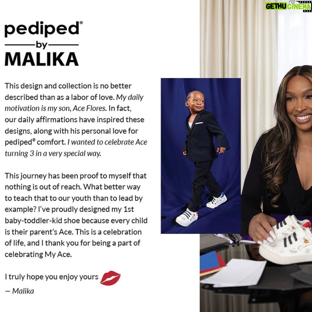 Malika Instagram - Thank you for all the love for My Ace shoes ♥️ @pedipedfootwear We did it!