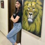 Malti Chahar Instagram – My first painting 🎨
