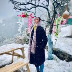 Malti Chahar Instagram - First snowfall ❄️😇