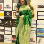 Manasi Naik Instagram - Dadasaheb Phalke Film Foundation Award 2023 “Outstanding contribution In Marathi Cinema” Goes to Manasi Naik 🏆🍀 Completely emotional 🥲 Moment for me . Sometimes There are Many Tables around you But you are Not invited, in such a case I say create your own table🎀 Consistency is what I followed , I have given permission to failures,go easy on your self ! It’s a Door to success and lastly I was finding true love this while and guess what I found it … it’s ME ❤️🙏🏻 This is the beginning of everything 🎬👏🏻 I dedicate this award to my parents … see the last pic and you will understand and learn in way how to make your parents proud 🙏🏻 Thank you Universe 💫 I will Not Give Up Growing Glowing And Healing ❤️‍🩹 #ManasiNaik #Actor #Performer #Beingme #OnMyOwn #Beauty #OOTD #fashionstyle #MyStyle #Secret #grattitude #Happy #survivor #Growing #Glowing #WorkingHard #WatchMeGrow #ThankYou #SelfRealisation #survivor #Cultured #Morals #Focused #mentalhealthawareness #MentalPeace #NewDreams #NeverGiveUp #newbeginnings 🧿 #CatMomOf12 #dadasahebphalkefilmfoundation2023 #Awardee