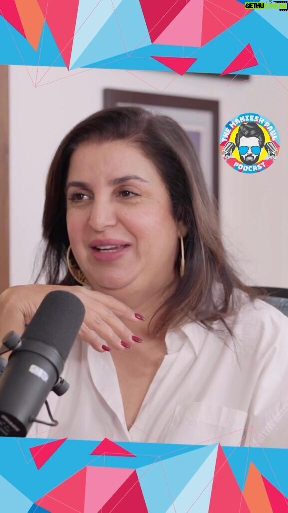 Maniesh Paul Instagram - So much love for @farahkhankunder on #themanieshpaulpodcast !!!BANTA HAI BOSS!!!she is all ♥️♥️♥️♥️ Watch full episode now on my channel! #mp #show #chat #life #blessed #farru