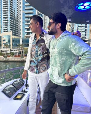 Maniesh Paul Instagram - Happy Birthday to my dearest friend, he is most genuine and true friend to me. Thanks bro for listening my non sense-bullshit everyday for hours, I love you and wish you happy and healthy life❤️🥰🥂🍾🎂🥃 you the bestest 🥰