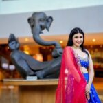 Mannara Instagram - Ganpati Bappa 🙏❤️ #ganpati #mannarachopra
