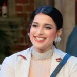 Mannara Instagram - Happiness of a punjabi girl when she is one of the #bigboss top 5 contestants. Styled by @mitalihandaofficial Outfit @vastra.malamunde Jewellery @kqjewellerystore Jewellery by @rimadidthat #BB #BB17 #Biggboss17 #mannarachoprafan