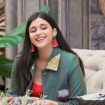 Mannara Instagram - The happiness when game revolves around you ❤️ #MannaraIsTheBoss 👑 🎄jacket @vastra.malamunde Styled by @mitalihandaofficial @memannara @colorstv @officialjiocinema #mannarachopra #biggboss #bb #bb17 #biggbossunseen #mannara #memannara #lifequotes #biggboss17 #mannaraistheboss