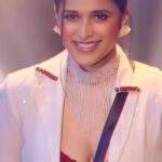 Mannara Instagram - #Mannarians I hope you guys are as excited as I am right now. Thank you from bottom of my heart ❤️🙏😇 Styled by @mitalihandaofficial Outfit @vastra.malamunde Keep Voting on jio cinema app/website. #LinkInBio Styled by @mitalihandaofficial Jewellery @kqjewellerystore Jewellery by @rimadidthat #BB #BB17 #Biggboss17 #MannaraChopra #Biggboss