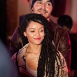Manny Montana Instagram - High af or just blinking 🤔🧐 One of my favorite nights with this beautiful fckn bad ass woman. @adelfamarr