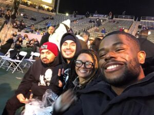 Manny Montana Instagram - Been meaning to post this from a HELLA fun night with family @adelfamarr @mrlucky005 @umeh7 
Thank you the amazing @nonitodonaire & @racheldonaire for always treating us like fam.
