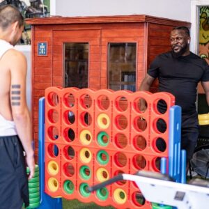 Manny Montana Instagram - I never knew there was skill in connect four till I got my ass whooped by @van105 3 games in a row 🤣🤣🤣