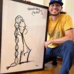 Manny Montana Instagram - Finally got my first piece from this amazing artist! We’ve been following @mvrjoni ‘s career for a minute, so it had me smiling like a kid! Thank you!!!