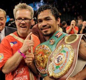 Manny Pacquiao Instagram - Years of victories, decades of friendship. Happy Birthday to my coach, Freddie Roach! Your wisdom and guidance have been my compass. 🥊🎉 Happy Birthday @freddieroach #MoreThanATeam #Family #TeamPacquiao