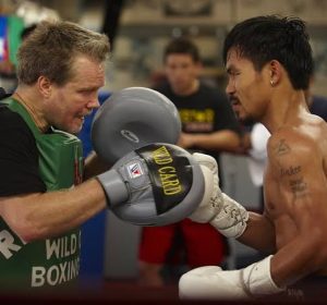 Manny Pacquiao Instagram - Years of victories, decades of friendship. Happy Birthday to my coach, Freddie Roach! Your wisdom and guidance have been my compass. 🥊🎉 Happy Birthday @freddieroach #MoreThanATeam #Family #TeamPacquiao
