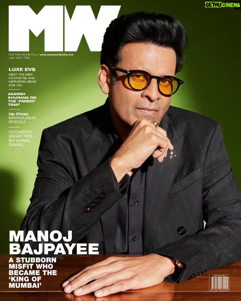 Manoj Bajpayee Instagram - It has been 25 years since Bhiku Mhatre aka Manoj Bajpayee announced his robust arrival in the city from a cliff top and made the entire nation sit up and take notice. He kick-started a revolution in Hindi cinema, one that would unfold on 70 MM screens and topple the old guard changing the very idea of the leading man, one movie at a time. We raise a toast to our July cover star, the inimitable renaissance man of contemporary Hindi cinema, Manoj Bajpayee. ✍️: @ananyag81 Wearing a Limited Edition, double-breasted striped suit by Rare Rabbit (@rarerabbit_in) Photographer: Rohit Gupta (@rohitguptaphotography) Art Director: Tanvi Shah (@tanvi_joel) Brand Director: Noha Qadri (@nohaqadri) Art Assistant: Siddhi Chavan (@randomwonton) Stylists: Peusha Sethia And Sakshi Prithyani (@thepechestylists) Hair By: Sachin Jadhav (@sachinjadhav116) Make-up By : Manish Joshi (@Manishjoshi0412) Artist Manager: H.N Tripathi PR: (@studiounees @amsywams @eshannahse) Assistant: (@akhileshpaswan103) #mansworld #mwcover #manojbajpayee #spottedinrare #afewraremen #rarerabbit_in