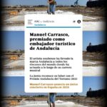 Manuel Carrasco Instagram - Nunca creí que la pasión por mi tierra tuviese una denominación. No pensé que mi 'punto cardinal', ese que está clavado en el sur, fuese merecedor de nada. Creo que los andaluces desde siempre hemos sido embajadores de nuestra tierra y lo hemos sido con generosidad, humildad y verdad, la que tiene Andalucía, desde la cercanía y la distancia. Todos los galardones siempre merecen mi agradecimiento, este además merece toda mi implicación. Gracias, Andalucía... mi acento ahora y siempre es mi ADN.🤍💚