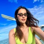 Manushi Chhillar Instagram - #PassengerPrincess 👸👸 🐬🐬💙💙🌴🌴 . #JumeirahMaldives #MakePlansHolidays Jumeirah Maldives