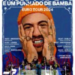 Marcelo D2 Instagram - O Novo Samba Tradicional tá chegando ao Velho Continente !! I B O R U Eurotour 2024 agora com passagem por Paris ⚜19.JUL - AMARANTE - @mimofestival ⚜21.JUL - LISBOA - @palacio_baldaya ⚜️23.JUL - PARIS - @newmorningparis ⚜24.JUL - BARCELONA - @sala_apolo ⚜25.JUL - DUBLIN - @buttonfactorydub ⚜28.JUL - AMSTERDAM - @melkegamsterdam ⚜30.JUL - LONDON - @thejazzcafe ⚜02.AGO - BERLIN - @festsaalkreuzberg +++ Datas em Breve 🎟️ Ingressos à venda : link na bio Ilustração : @ilustrablack #OTempoDeIBORUéAgora #IBORUeurotour EUROPA