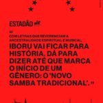 Marcelo D2 Instagram - hj eu acordei com essa matéria do @estadao falando sobre IBORU .. e se tem uma mensagem que eu gostaria de deixar em 2023 é exatamente essa: o Novo Samba Tradicional chegou !! #OTempoDeIBORUéAgora