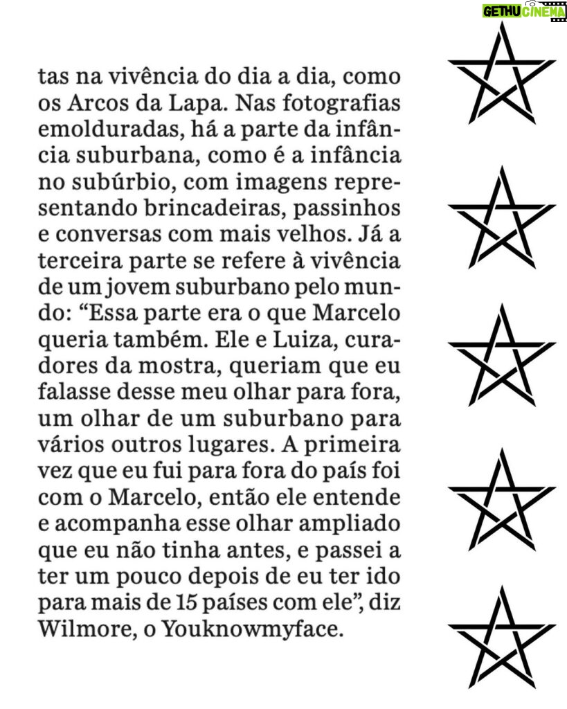 Marcelo D2 Instagram - quer ficar por dentro do que tá acontecendo no Centro de Pesquisa Avançada do Novo Samba Tradicional ?? Arrasta pro lado e pega a visão na matéria especial do Jornal O Dia com os detalhes da expo LINHAGEM SUBURBANA, que exibe as fotografias do YOUKNOWMYFACE, e também com tudo o que eu e Luiza vamos armar por lá até março ⚜️ Centro De Pesquisa Avançada do Novo Samba Tradicional onde o Coro Come • Rua Sete de Setembro, 43 - Centro - RJ • Ter à Sab - 11h às 19h • Entrada 0800 sempre, mas sujeita à lotação #OTempoDeIBORUéAgora