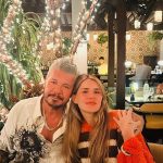 Marcelo Tinelli Instagram – Mi cita con la mayor. @micatinelli ❤️ Cecconi’s Restaurant