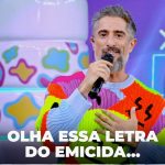 Marcos Mion Instagram – VOCÊ JÁ PRESTOU ATENÇÃO NA LETRA DESSA MÚSICA?
.
Foi o @emicida com a letra dessa música que inspirou a mensagem do final do programa de ontem.
.
A vida, as pessoas, as circunstâncias podem te tirar tudo, menos a capacidade de sonhar (que está diretamente ligada com a fé). Porque se isso for embora, a alma vai embora.
.
Ajude o MOVIMENTO DA POSITIVIDADE nas redes e deixe um comentário pro algoritmo levar o post pra o maior número de pessoas, encaminhe pelo aviãozinho, salve na bandeirinha, interaja com o post pra ele ter vida longa! 🙏🏼
.
#MovimentoDaPositividade