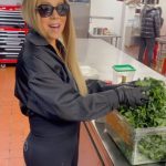 Mariah Carey Instagram – The Making of Anointed Greens! #thanksgiving