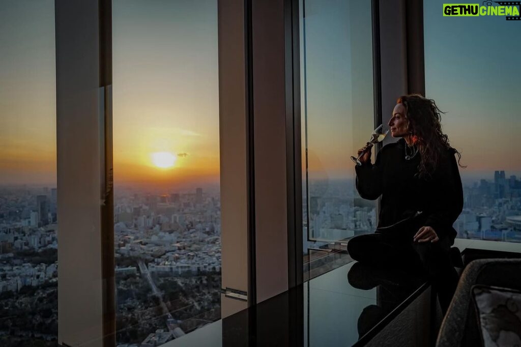 Marimar Vega Instagram - Sunset in Tokyo ❤ The Ritz-Carlton, Tokyo