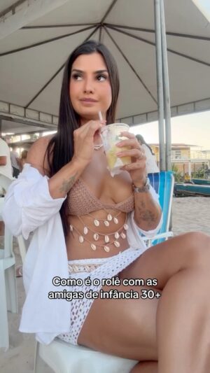Marina Ferrari Instagram - Alguém se identifica? KKKKK 🥹🫶🏽AMO